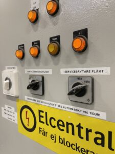 Be safe when operating the machine